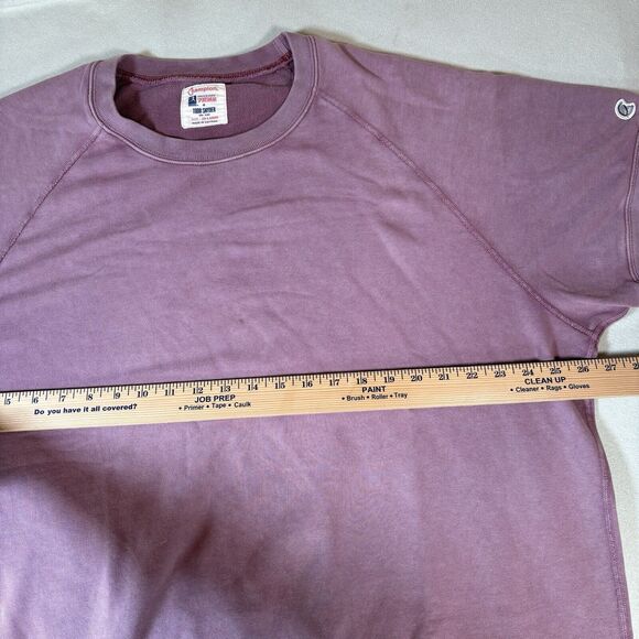 Champion x Todd Snyder Shirt Mens Short Sleeve Heavy Thick Fleece Size 2XL - Picture 12 of 13